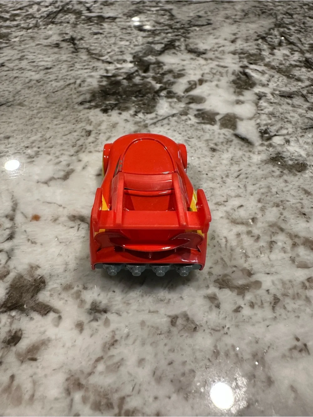 DC Batwheels Redbird Red Kids Toy Race Car - Bright Red Plastic Vehicle